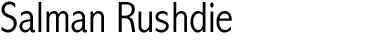 Salman Rushdie
